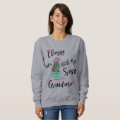 Sweatshirt Grand-Mère Classique Et Un Peu Sassy (Devant entier)