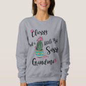 Sweatshirt Grand-Mère Classique Et Un Peu Sassy (Devant)