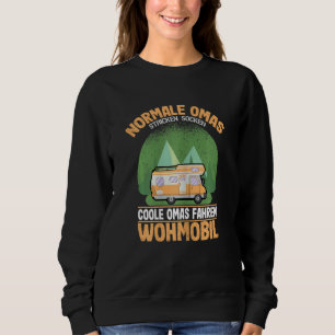 Sweatshirt Grand-mère de femme Coole Grandmas conduisant Cara