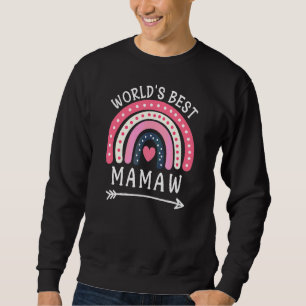 Sweatshirt Grand-mère de Mamaw Mothers Day du monde