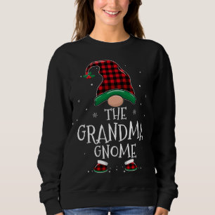 Sweatshirt Grand-mère Gnome Xmas Famille Correspondances Jeu