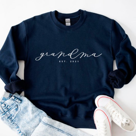 Sweatshirt grand-mère personnalisé