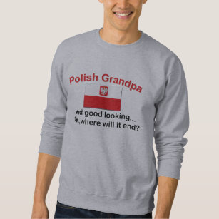 Sweatshirt Grand-papa polonais beau