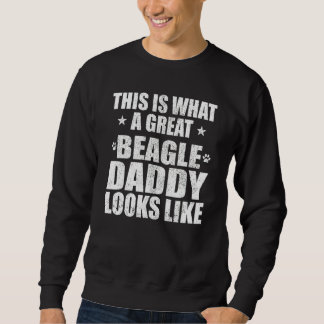 Sweatshirt Grand papa propriétaire de Beagle
