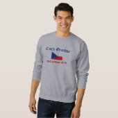 Sweatshirt Grand-papa tchèque fier (Devant entier)
