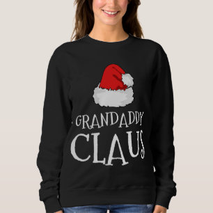 Sweatshirt Grand-père Claus Casquette de Noël Correspondant P