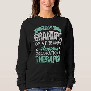 Sweatshirt Grand-père de thérapie Ot ergothérapeute Grandfat