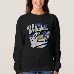 Sweatshirt Grand-père de volley-ball Match de famille de voll