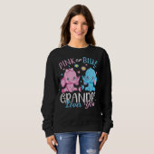 Sweatshirt Grand-Père Rose Ou Bleu Vous Aime Elephant Bébé WM (Devant entier)