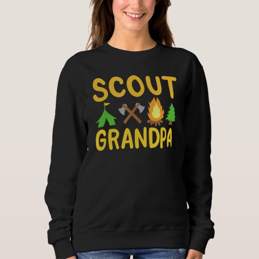 Sweatshirt Grand-père scout (Devant)