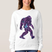 SWEATSHIRT GRAND PIED FLORAL     (Devant)