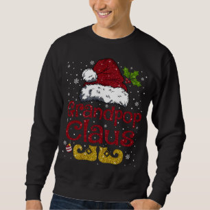 Sweatshirt Grand-pop Claus qui correspondent Famille Noël Pèr