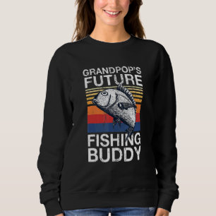 Sweatshirt Grand-pops Futur Pêcheur Époux Petits-enfants Père