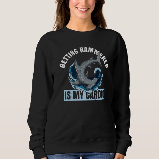 Sweatshirt Grand requin marteau pour requin marteau (Devant)