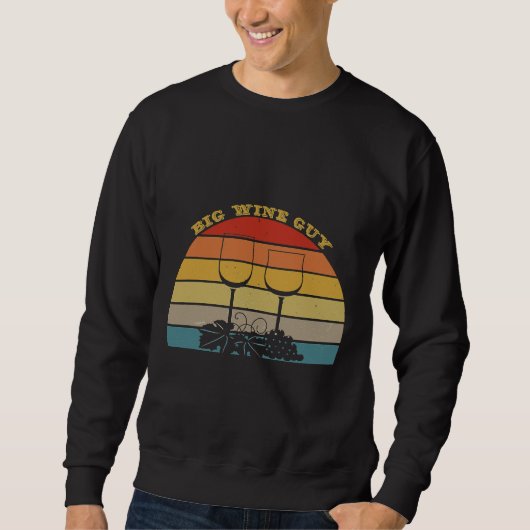 Sweatshirt Grand Vin Guy Vintage (Devant)