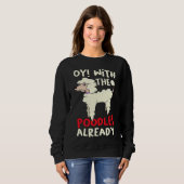 Sweatshirt Grande caniche (Devant entier)