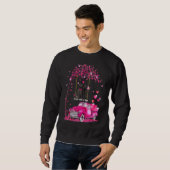 Sweatshirt Grande Danse Sur Camion À Swing Avec Coeurs Cute V (Devant entier)