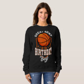 Sweatshirt Grande Tante De L'Anniversaire Garçon Basketball T (Devant entier)