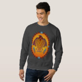 Sweatshirt Grandes chemises d'ovale de Thunderbird (Devant entier)