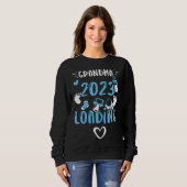 Sweatshirt Grandma Grandma 2023 loading Baby Boy Sayings (Devant entier)