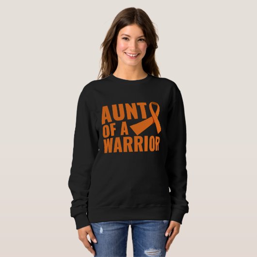 Sweatshirt Grandma Of A Warrior Multiple Sclerosis Awareness  (Devant entier)