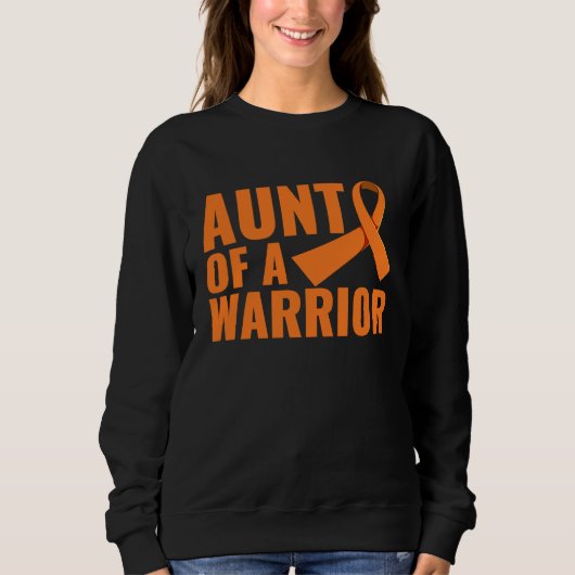 Sweatshirt Grandma Of A Warrior Multiple Sclerosis Awareness  (Devant)
