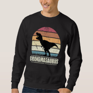 Sweatshirt Grandma Saurus Rex Dinosaur Grand-mère Grandmasau