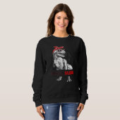 Sweatshirt Grandmasaurus Rex Dinosaur Grand-mère Saurus Mère (Devant entier)
