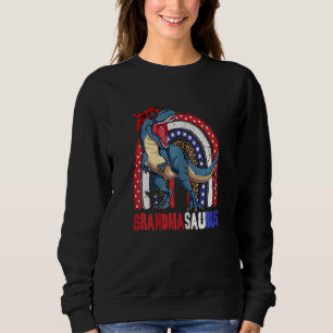 Sweatshirt Grandmasaurus Rex Dinosaur Grandma Saurus 4