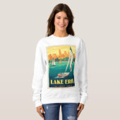 Sweatshirt Grands Lacs | Lac Érié (Devant entier)