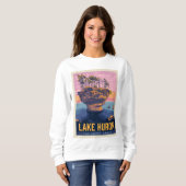 Sweatshirt Grands Lacs | Lac Huron (Devant entier)