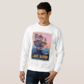 Sweatshirt Grands Lacs | Lac Huron (Devant entier)