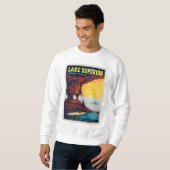 Sweatshirt Grands Lacs | Lac Supérieur (Devant entier)