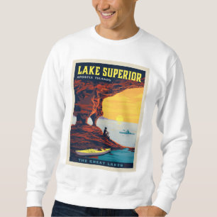 Sweatshirt Grands Lacs   Lac Supérieur