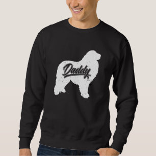 Sweatshirt Grands Pyrenees Papa Chien Papa Peres De Grea Homm