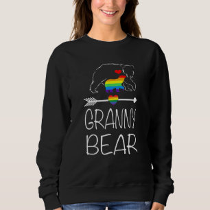 Sweatshirt Granny Bear Fier Maman Rainbow Flag Lgbt Pride