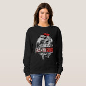 Sweatshirt Granny Saurus Dinosaur Grannysaurus Rex (Devant entier)