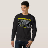 Sweatshirt Graphique à écran tridimensionnel Batman Comic (Devant entier)