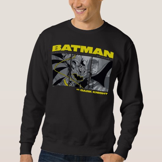 Sweatshirt Graphique à écran tridimensionnel Batman Comic (Devant)