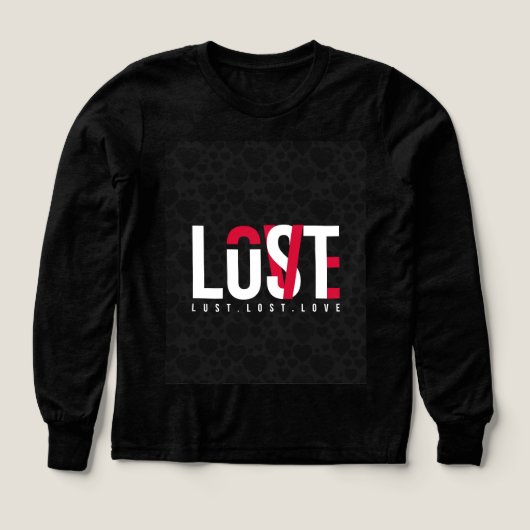 Sweatshirt Graphique Amour Perdu pour Filles - Mod (Motif recto)