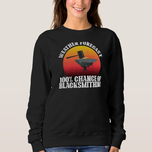 Sweatshirt Graphique de forgeage de forgeage de forgeage de f (Devant)
