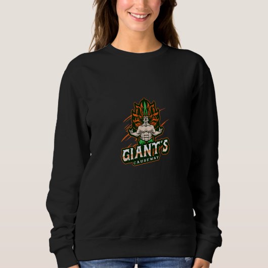 Sweatshirt Graphique de la Chaussée du Géant   (Devant)