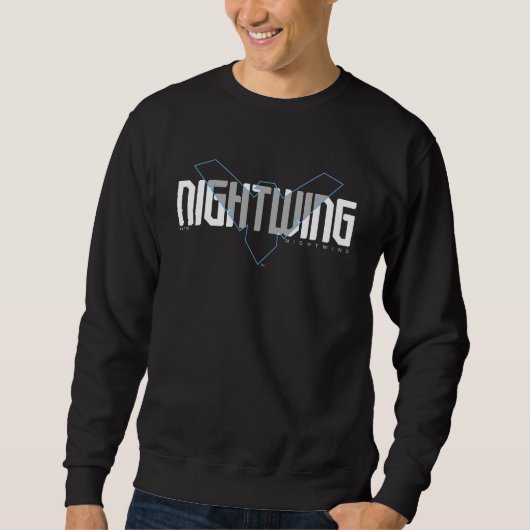 Sweatshirt Graphique de nom high-tech Nightwing (Devant)
