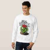 Sweatshirt Graphique de pot de chiche pour les amateurs de ch (Devant entier)