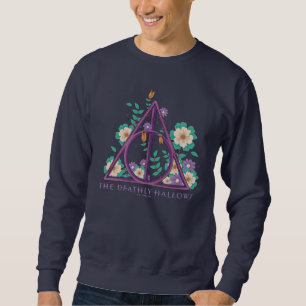 Sweatshirt Graphique des reliques de la mort florales