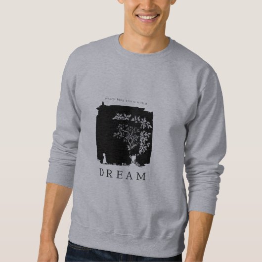 🌙 Sweatshirt graphique Dream (Devant)