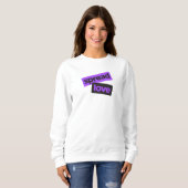 Sweatshirt Graphique moderne, urbain, dynamique, tendance Rép (Devant entier)