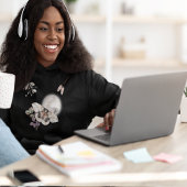 Sweatshirt Graphique Moonlit Moth