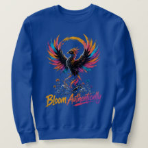 Graphique Phoenix Bloom Authentiquement Coloré