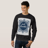 Sweatshirt Graphique Respirer Simplement (Devant entier)